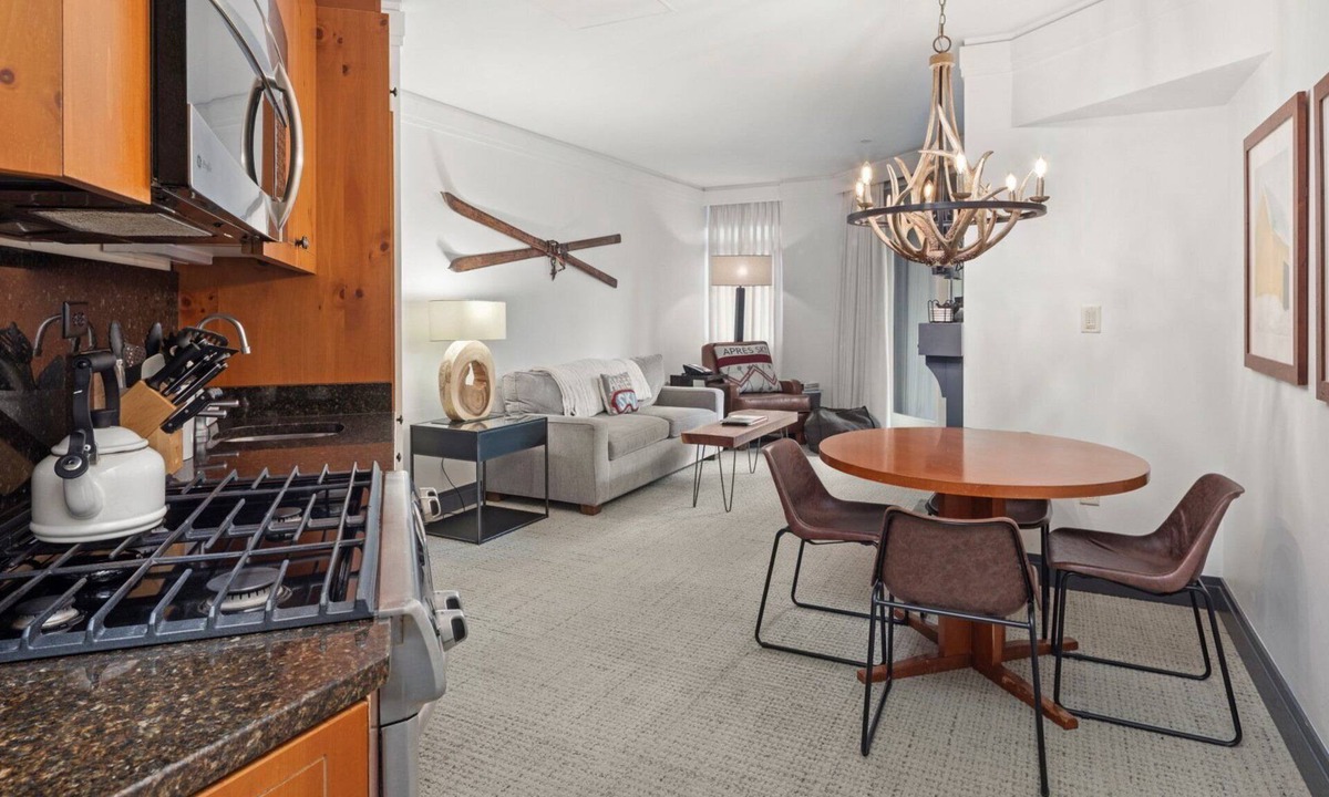 Stowe Area Cabin | #1302 |2 bdrm | Directly inside The Lodge At Spruce Peak | Ski in Ski out