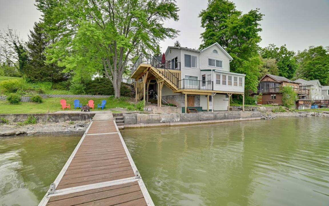Seneca Falls Cottage | 153 m² Cabin ∙ 3 bedrooms ∙ 8 guests