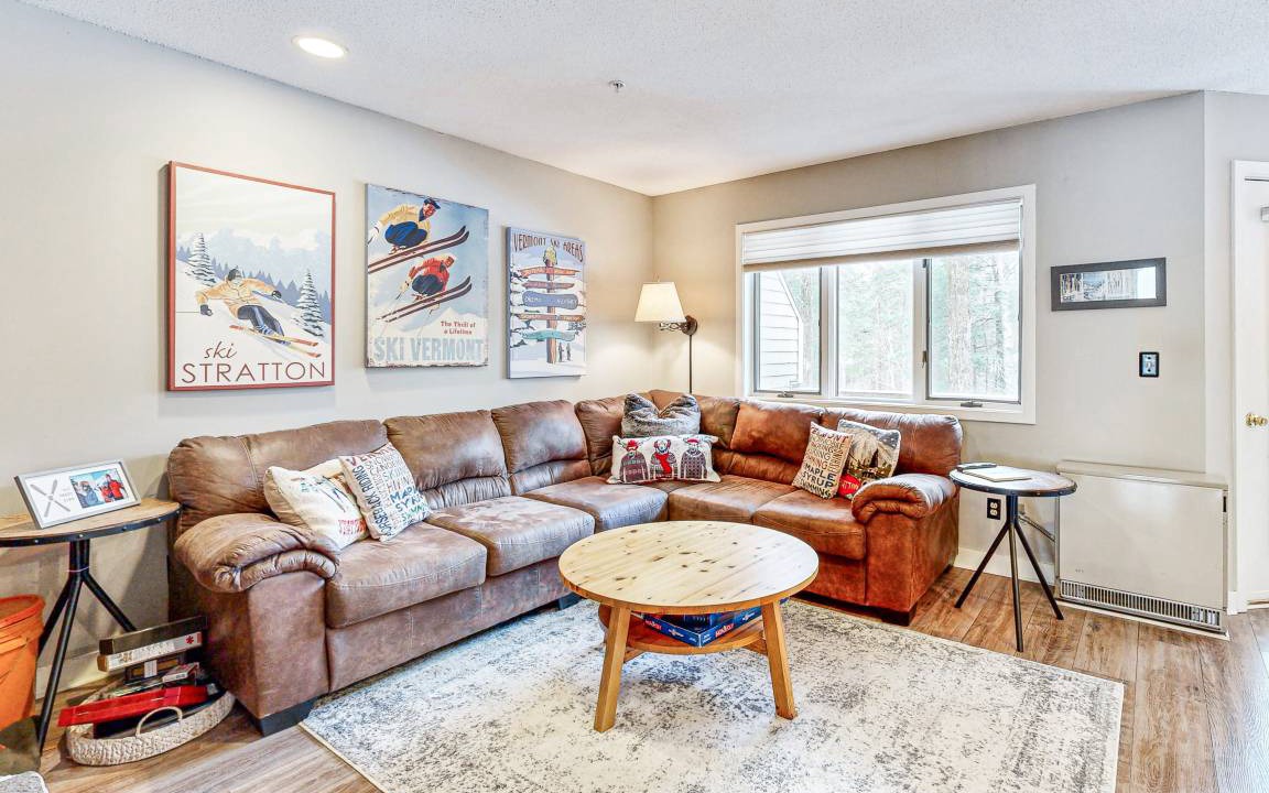 Stratton Mountain Condo | 93 m² Condo ∙ 2 bedrooms ∙ 7 guests