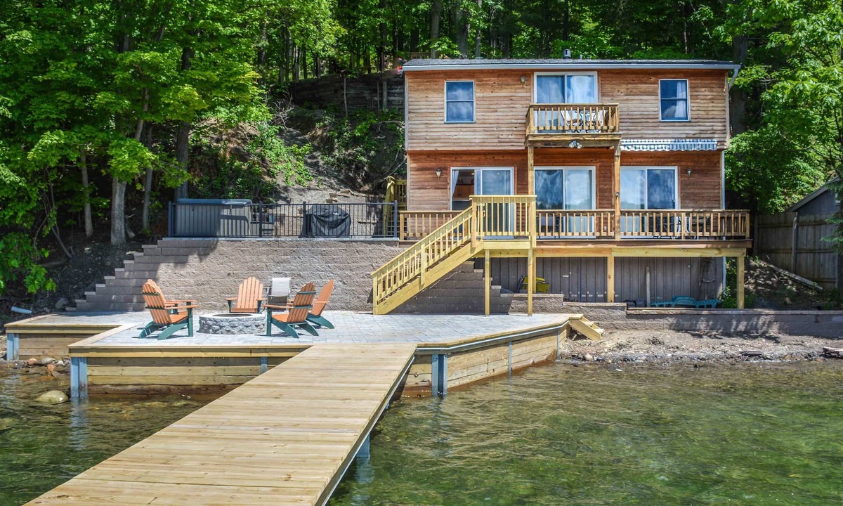 Keuka Park Cottage | Bluestone Cottage: Sit back, Relax, and Enjoy Breathtaking Sunsets!