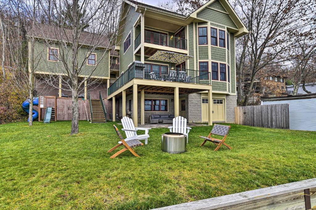Hammondsport House | Charming Home on Keuka Lake with Dock and Fire Pit!