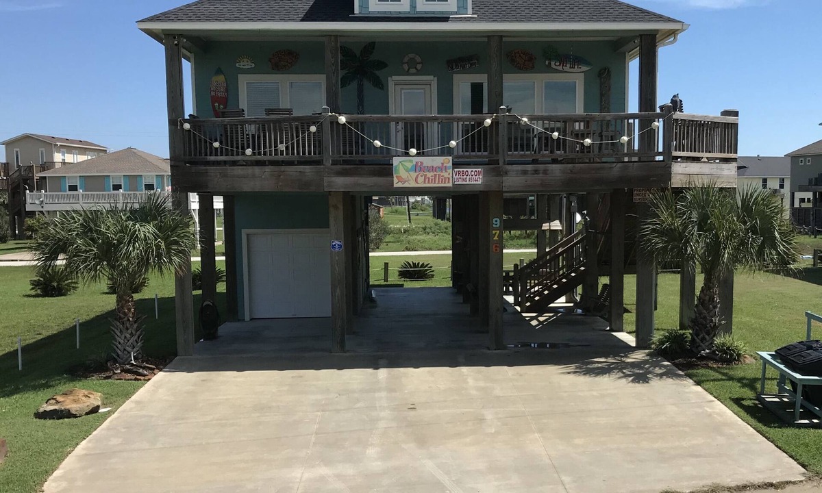 Port Bolivar House | Chillin Beach at Crystal Beach, 976 Stingaree