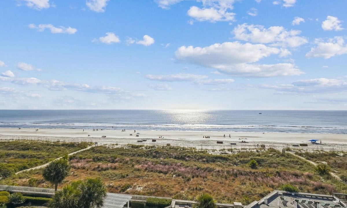 North Forest Beach Villa | Direct Ocean Front 5th Floor Villa, Steps to Beach and Downtown