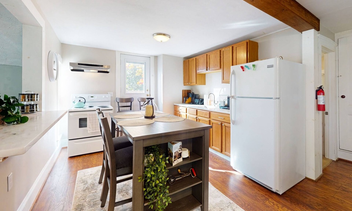 East Haven  Rutland County House | Dog-friendly 2nd-floor duplex near Pico & Killington with firepit, W/D, & AC