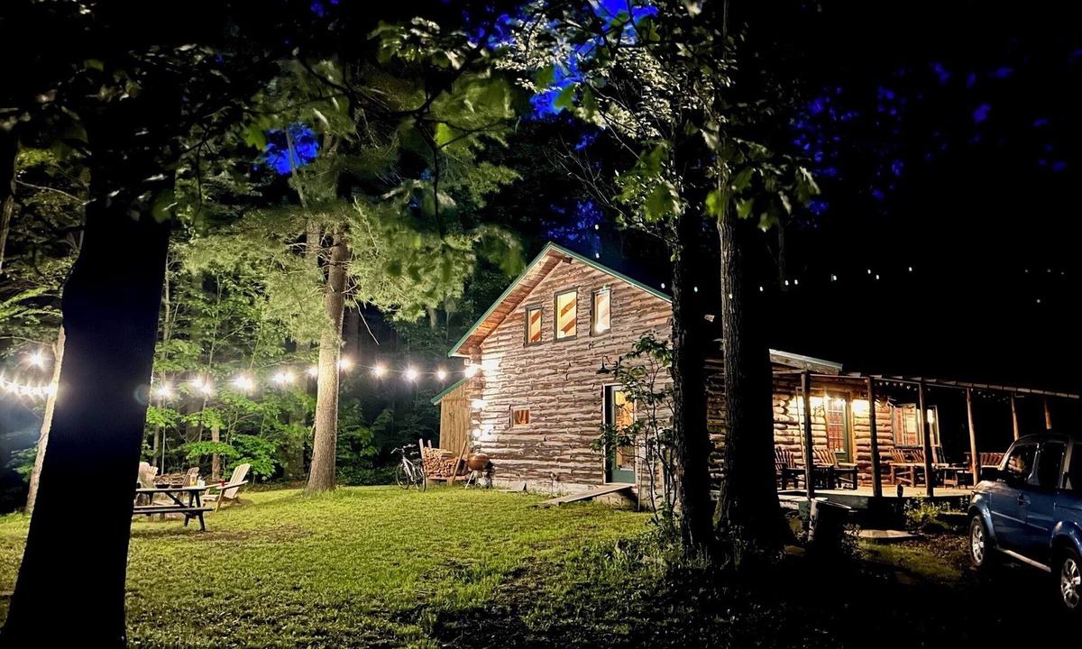 Newfield Cabin | Four Gorges Cabin at Fisher Woods: A Private Cozy Home Base in the Finger Lakes