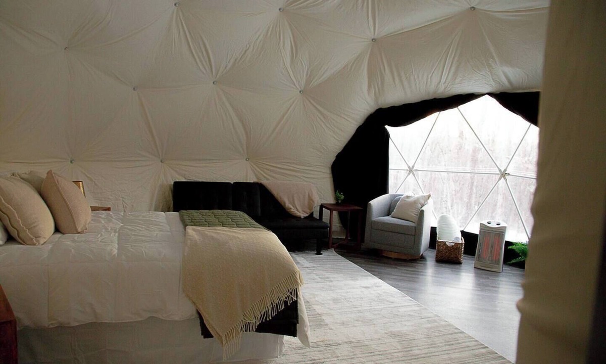 Mountain Base House | Glamping Dome #3 in Snowshoe WV