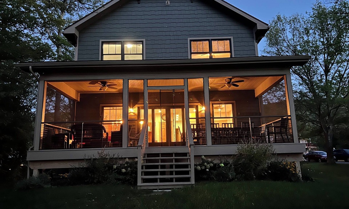 Ticonderoga House | Lake George. Beautiful, spacious 5-bedroom lakefront home. Newly listed.