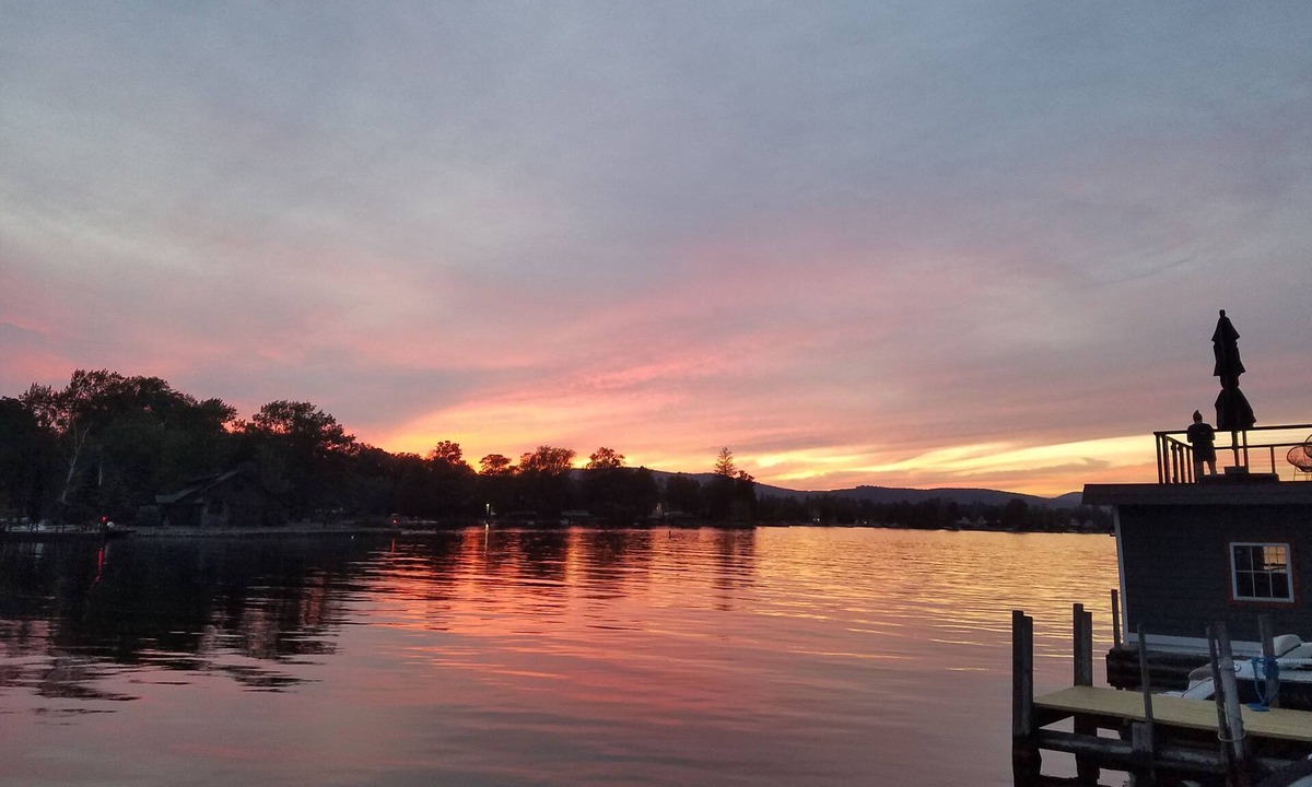 Cleverdale House | Lake George House - Waterfront w Dock, Outdoor Kitchen great swimming & fishing