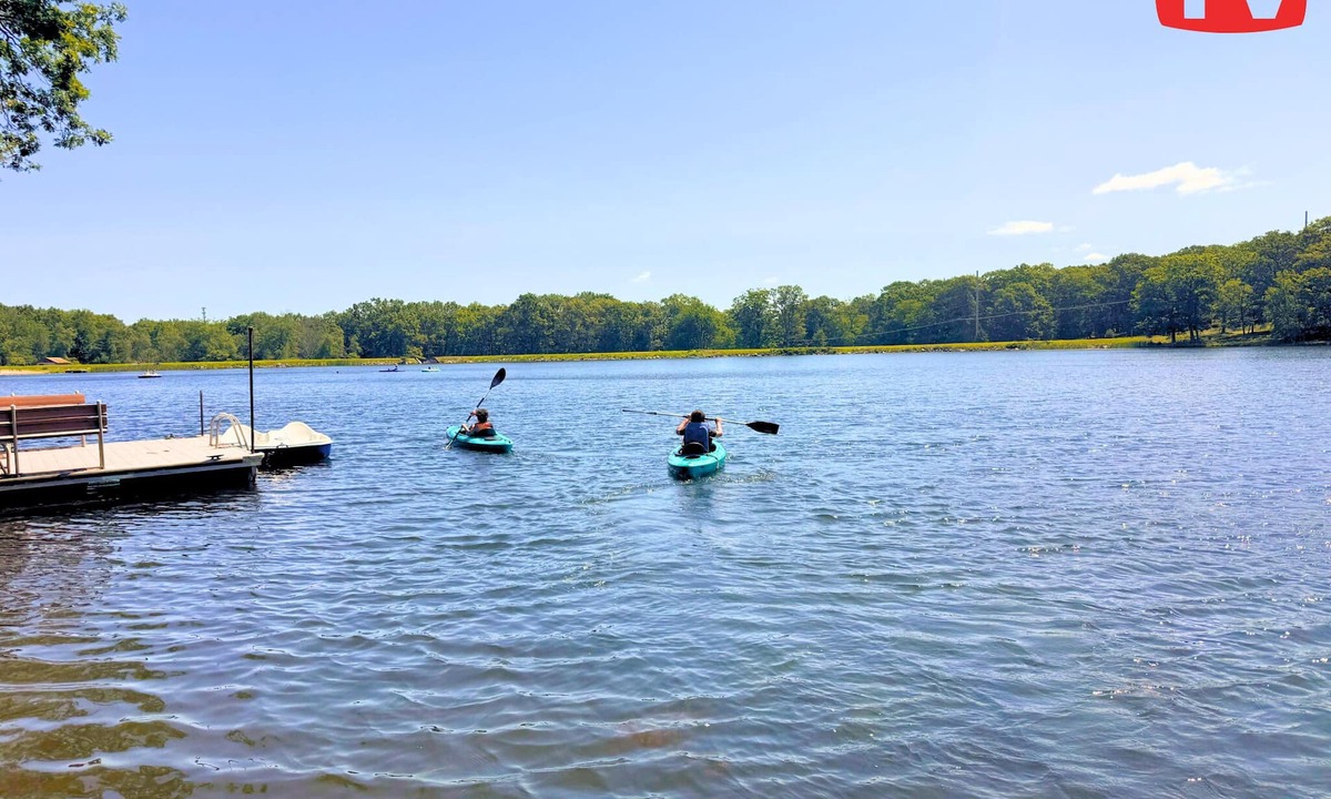 Pocono Mountain Lake House | Lakefront, Heated Pool, Pvt Hot Tub, Arcade, Dock Ping Pong, Foosball