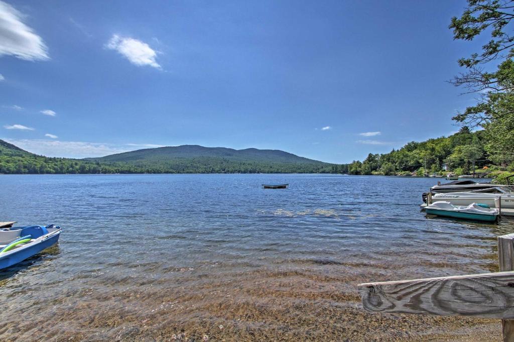 Rumney House | Lakefront Rumney Retreat with Shared Dock and Beach!