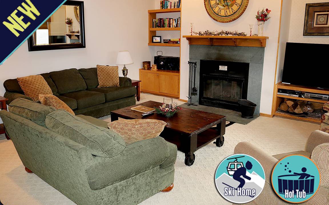 Central Vermont- Killington Apartment | Large 4 bedroom condo Highridge A7