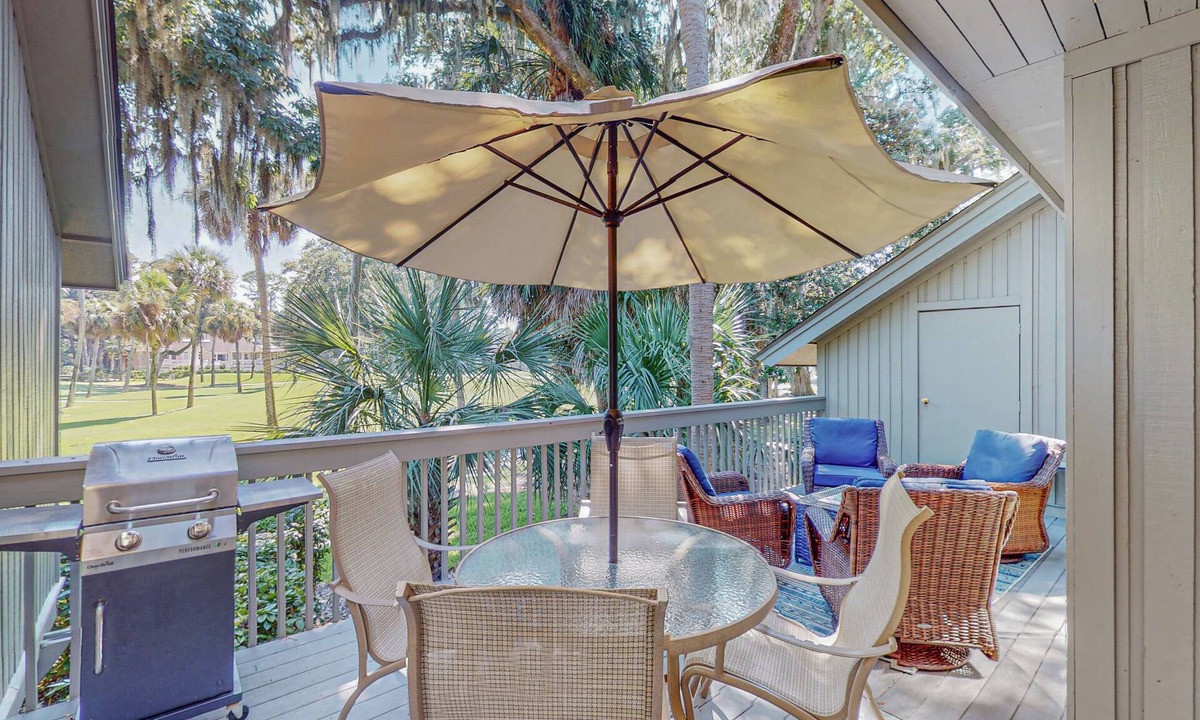 Palmetto Dunes Villa | Large Villa With Many Updates Overlooking George Fazio Golf Course!