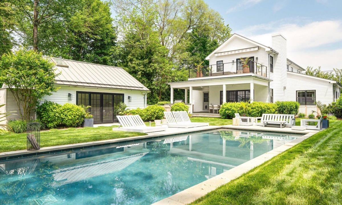 Sag Harbor House | Luxury Resort-Style Retreat in the Heart of Sag Harbor with Heated Pool,.