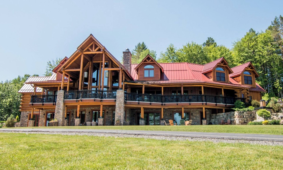 Cold Brook Cabin | MAJESTIC LAKE FRONT LUXURY ADIRONDACK LODGE FEATURING 8,898 SQ. FT LIVING SPACE