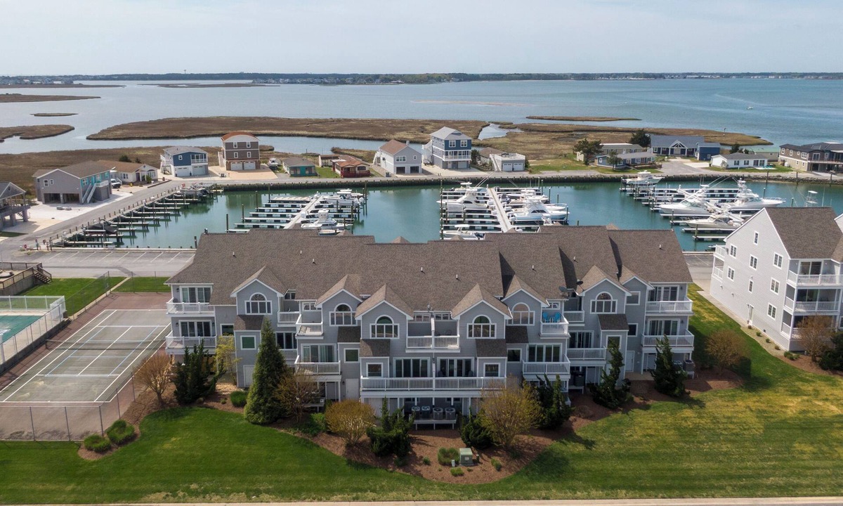Bethany Beach House | MARINA & BAY VIEWS -POOL & TENNIS COMMTY - BETHANY BEACH