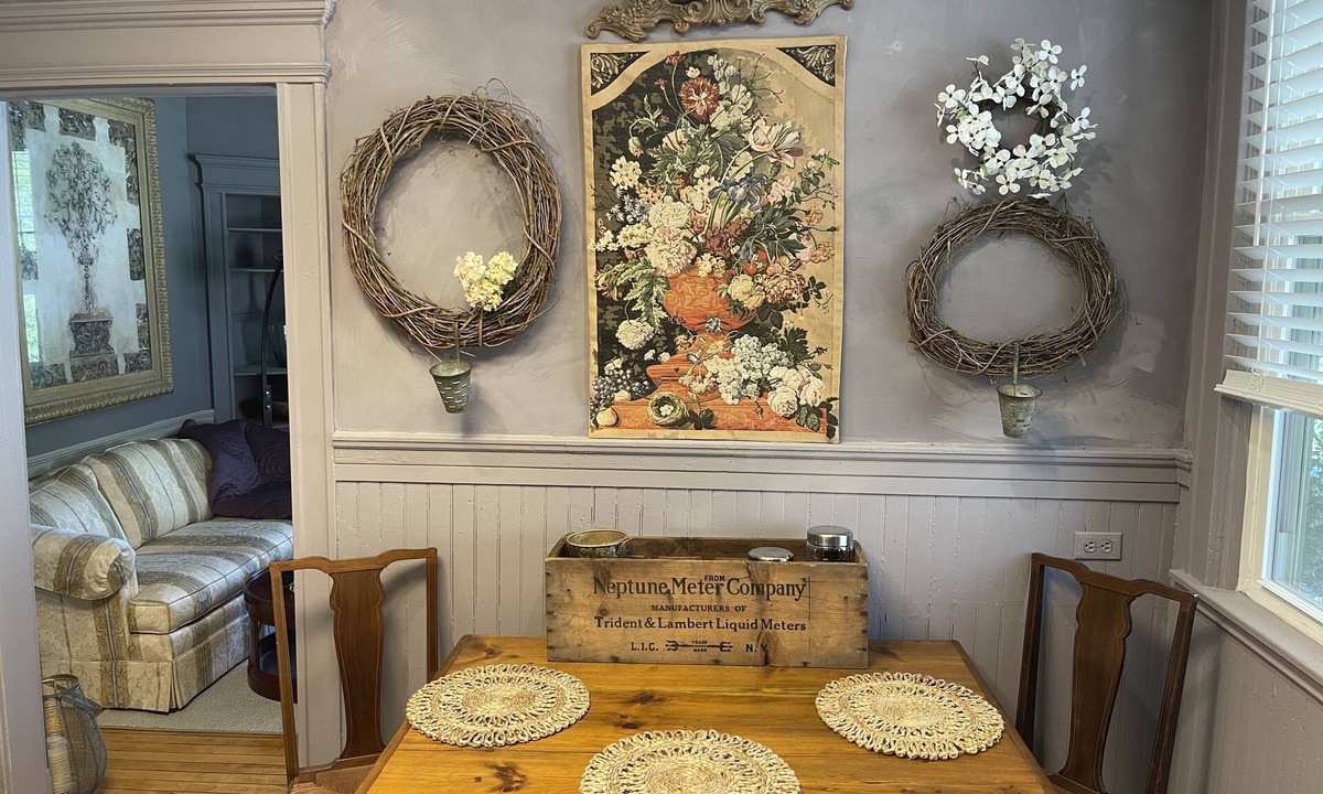 Little Falls Apartment | Romantic Country French Eclectic Cozy Pied-a-Terre with a style all its own!