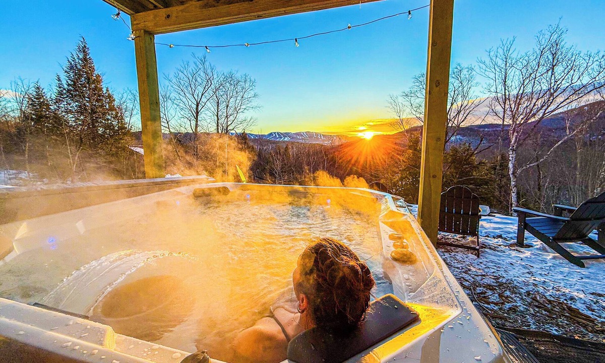 Sunday River Area House | Sauna, Hot Tub, Game Room & Mountain Views