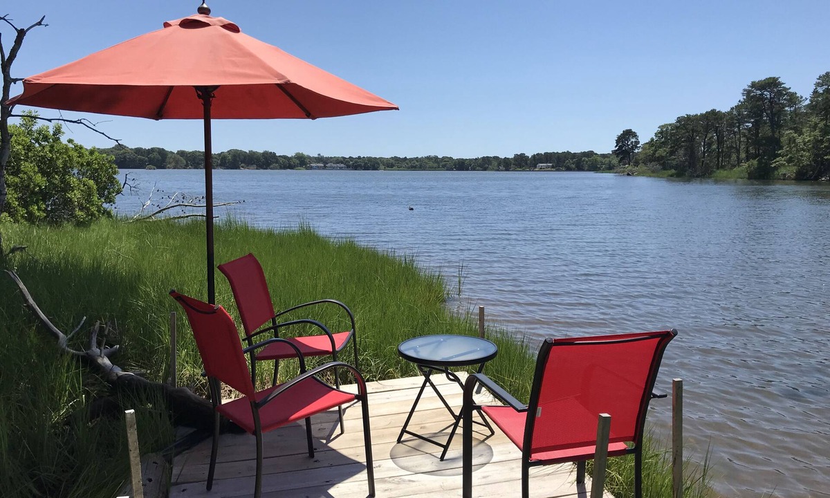 Dennis Port House | Stunning Waterfront Home on a Lake with a shared kitchen ~ #C0025970750