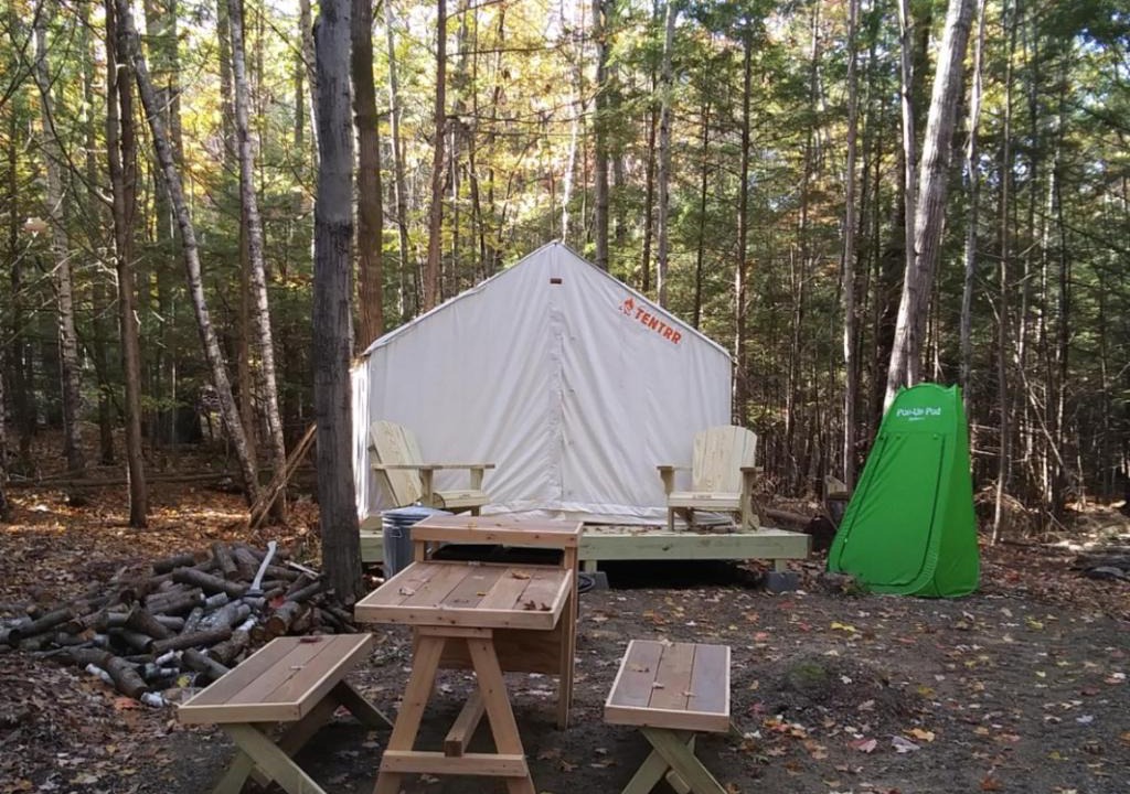 Hollis Center Other | Tentrr Signature Site - Deerwander Camp B