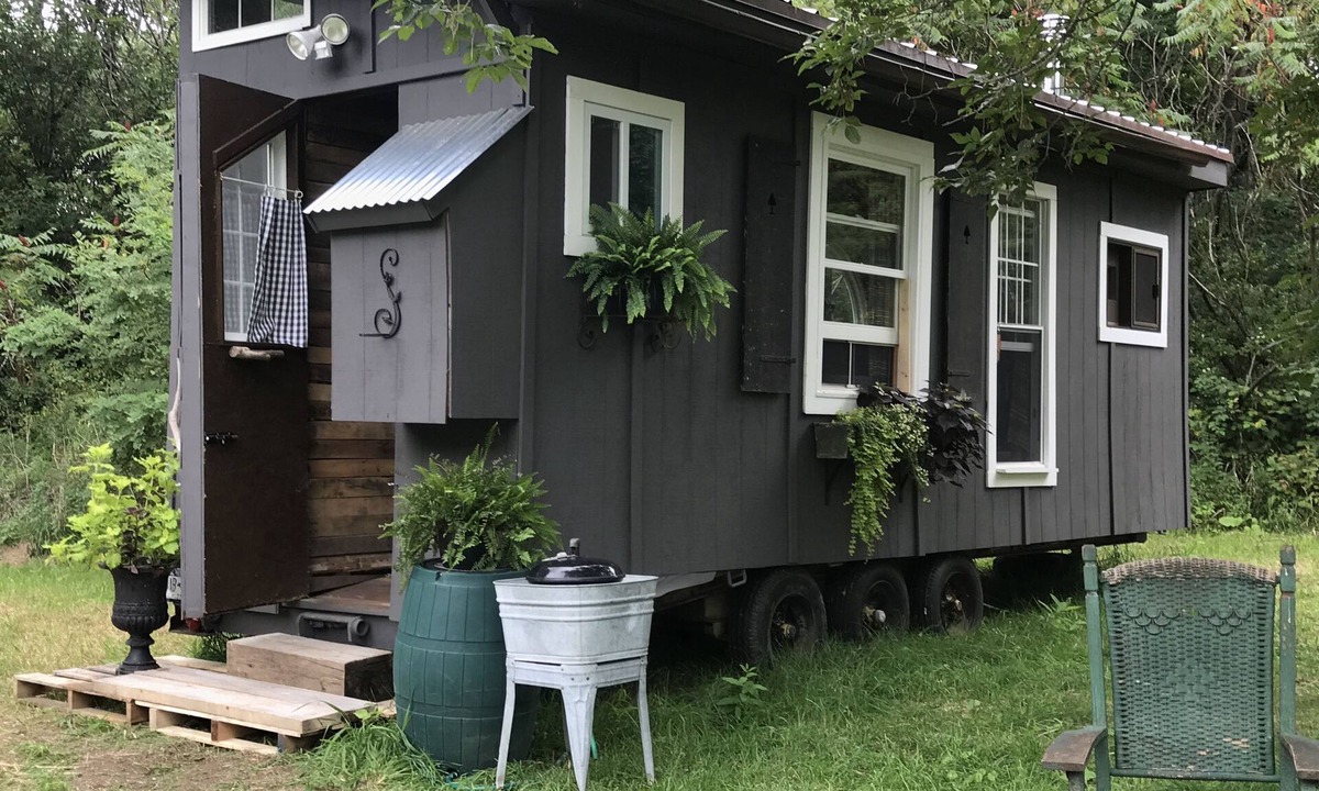 Argyle House | The Wanderers cozy Tiny House off-grid cabin on wheels