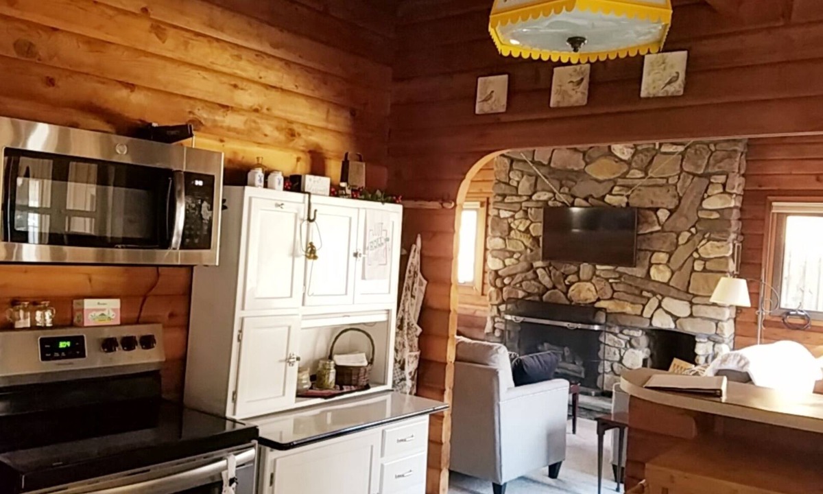 Lost River Cottage | Tree swing, Outdoor dining with Stream and Fire Pit, Large Yard, Sunroom, Trail