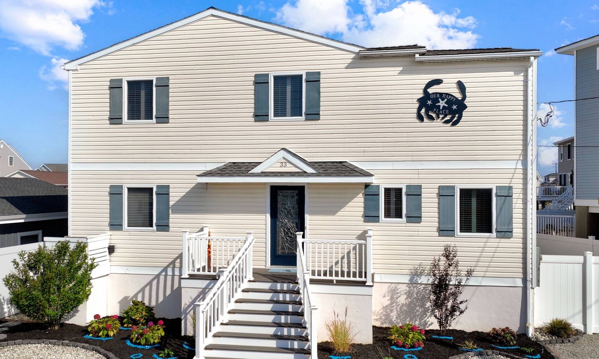 Beach Haven West House | Waterfront w/dock & hot tub, bring your boat/jet ski-5 minutes from beach-LBI!