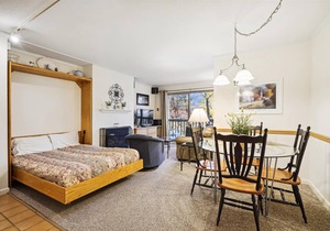 Comfortable one bedroom condo. It offers Killington's best value on top of the mountain F5