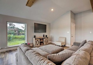 Home on San Jacinto River with Pool, Dock and Deck!