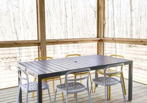 Mid-century modern ranch in Catskills near river