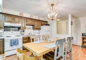 Renovated Ski-InandSki-Out Peru Condo at Bromley Mtn