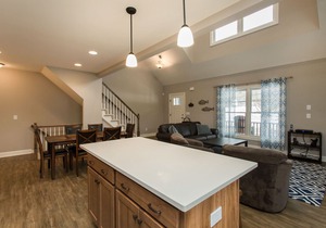 Spacious, three-story townhouse in the heart of Bolton Landing.