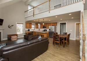Spacious, three-story townhouse in the heart of Bolton Landing.