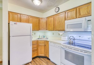 Welcoming condo near the slopes with free WiFi and full kitchen