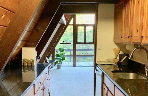 Moscow House | Ashwood A-Frame Retreat in Stowe Hollow, Minutes from Village