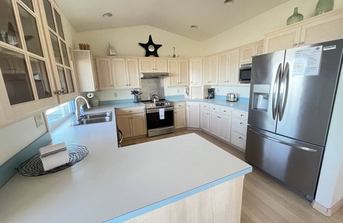 Kiwanda Shores House | At Last #112 - Oceanfront home, direct beach access, wall of windows.
