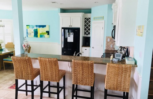 Galveston House | Beach2Bay 3/2.5 Home with Private Swimming Pool, 4 Sun Decks, Gorgeous Retreat