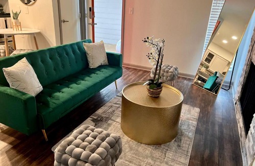Astrodome Apartment | Boutique Oasis Smart Hub with Free Parking, Pool, Gym