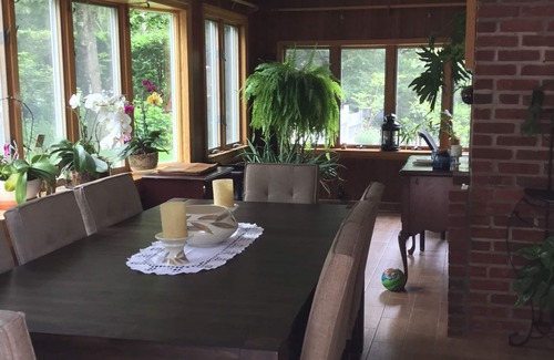Hampton Bays House | Charming Split-Level House with heated pool, hot tub & a brand-new septic system