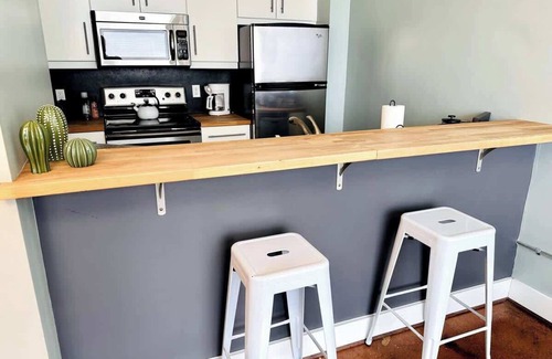 Roanoke Apartment | Ground-floor gem | walk to it all