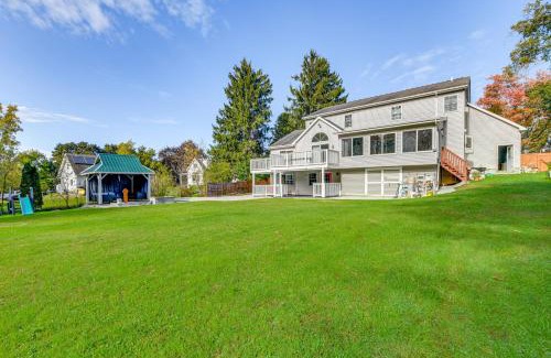Essex Junction Apartment | Lake Champlain Fun Apt with Fire Pit and Large Yard!