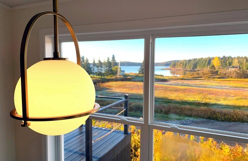 East Machias Cottage | Lovely ocean views, hiking & lobster boat lounge