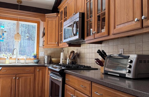 Zena House | NEW! Spacious 3-bedroom house with pool and fenced yard in Woodstock