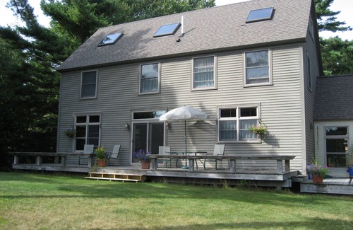 Bar Harbor House | Post and Beam Home on Meadow