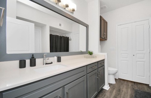 South Central Houston Apartment | Solatair Oasis Smart Hub with Free Parking, Pool&Gym