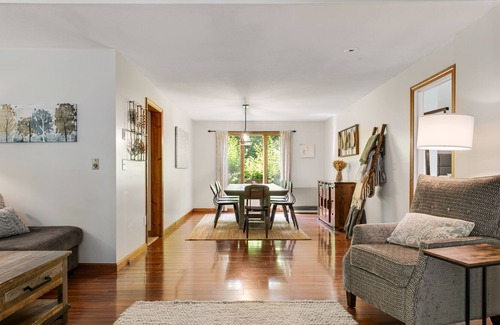 West Hartford House | Spacious dog-friendly home with two decks, fireplace, home office, pools & golf