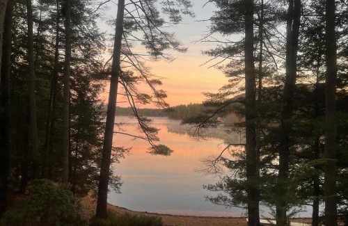 Winchester House | Storybook Lake Front Villa with Private Beach No Fireplace