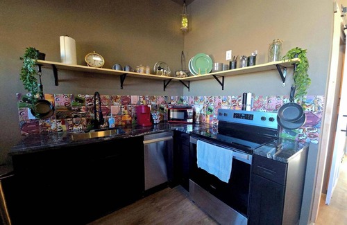 Petersburg Apartment | Stylish Pet-Friendly 1BR Studio with fenced in back yard, private parking, WIFI