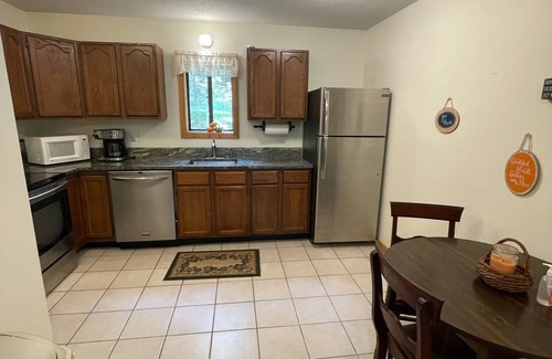 Ludlow House | Traveling with kids? Try this secluded & updated 3-bedroom home close to Okemo
