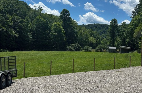 Carroll Apartment | 2-bedroom barndominium apartment with equine lodging and additional camper spot