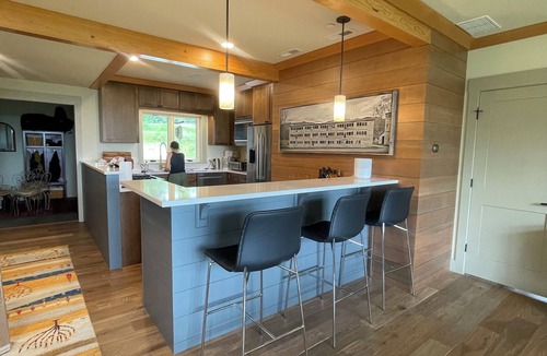 Moscow Villa | 4-bedroom home at Trapp Family Lodge in Stowe, VT. Modern, spacious yet cozy.